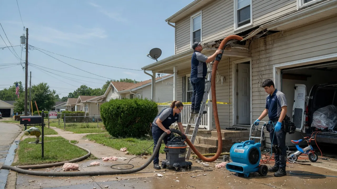 Water Damage Restoration in Salesville, OH near me